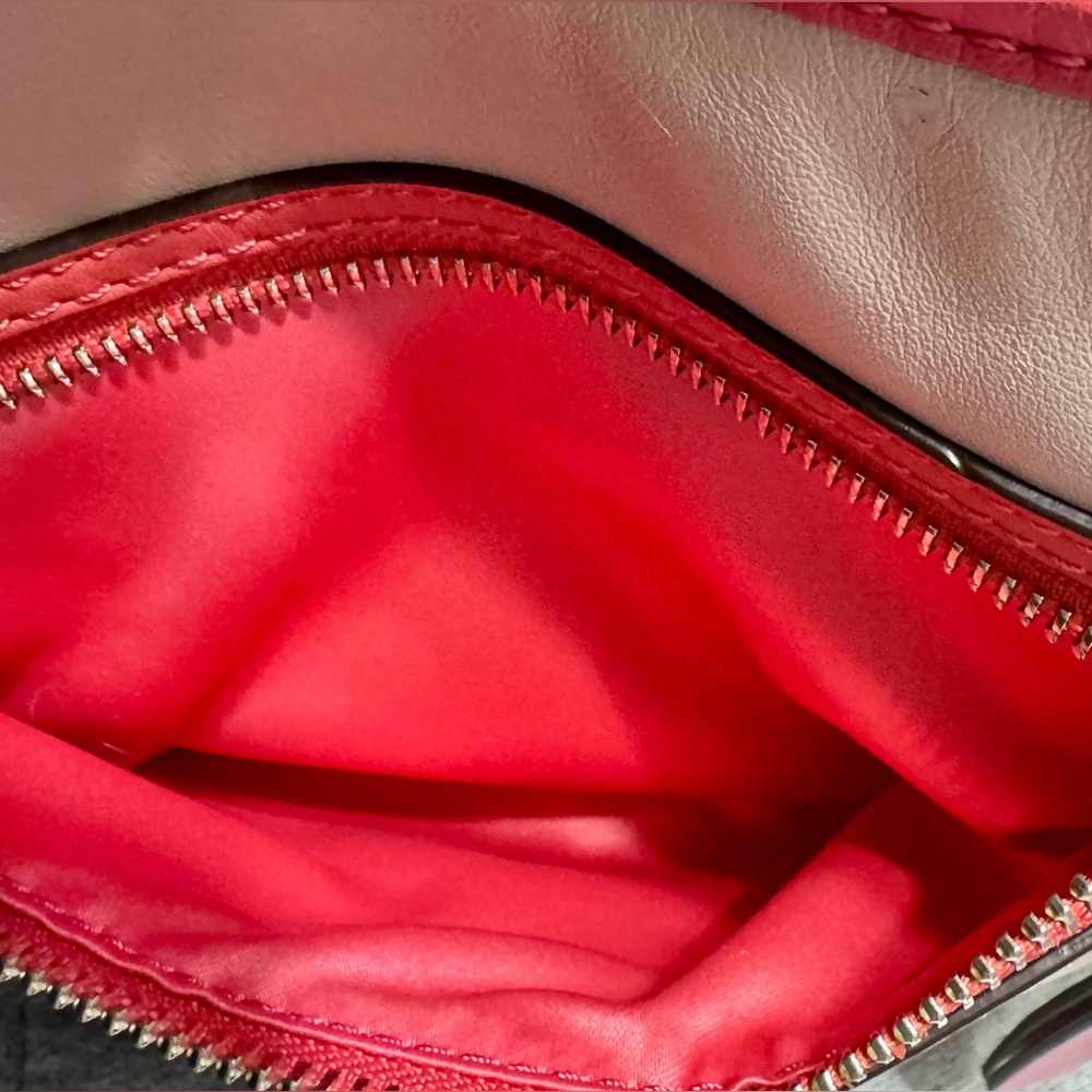 Coach Daisy Spectator Sand/Pink Leather Shoulder Bag 23951- READ - Picture 10 of 13